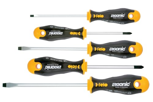 Felo ERGONIC 400 5-teiliger Schraubendreher-Satz Felo ERGONIC 400 5-teiliger Schraubendreher-Satz von Felo