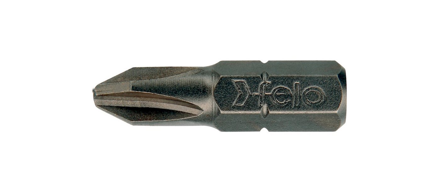 Felo Kreuzschlitz-Bit Felo Bit, Industrie C 6,3 x 25mm PH 3 (100 Stück) von Felo