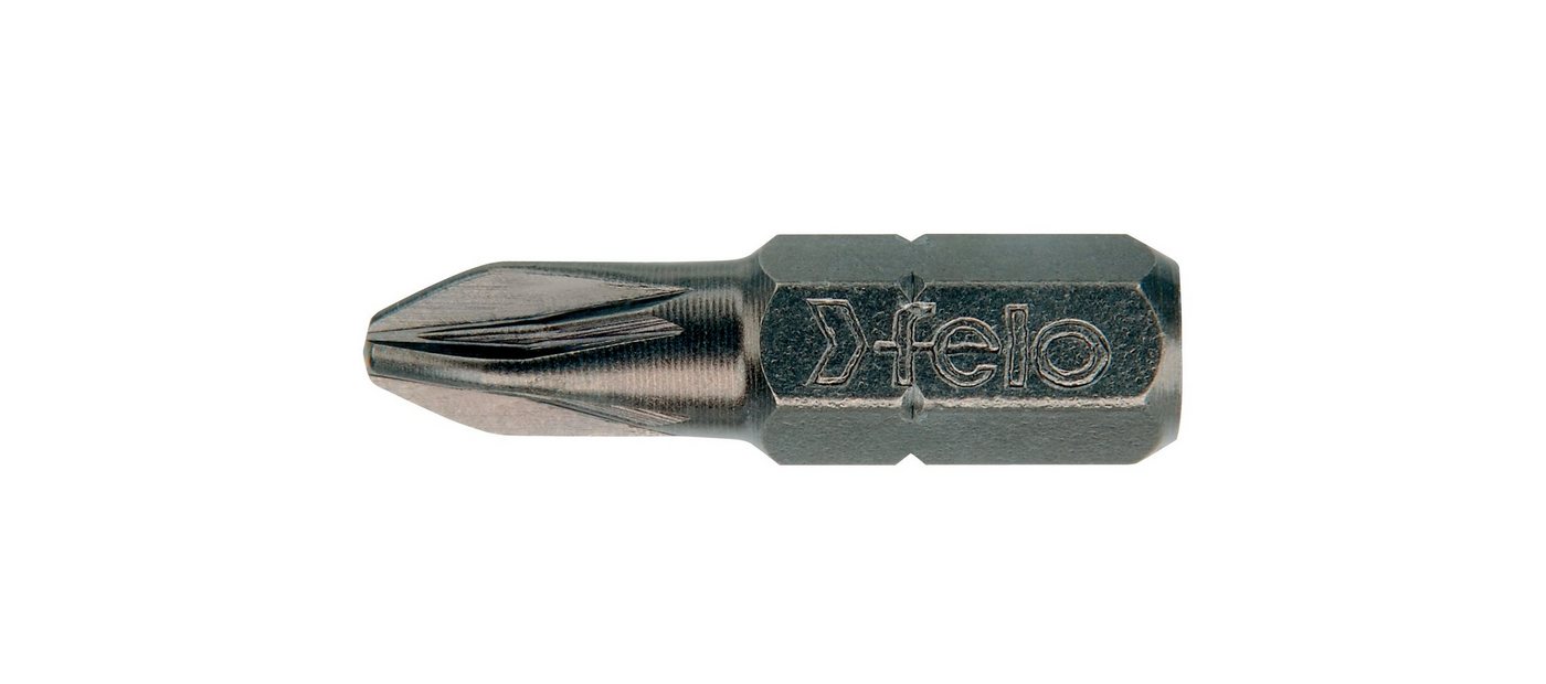 Felo Kreuzschlitz-Bit »Felo Bit, Industrie C 6,3 x 25mm PZ 1 (100 Stück)« von Felo