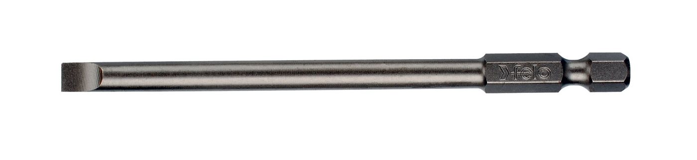 Felo Schlitz-Bit Felo Bit, Industrie E 6,3 x 100mm 1,0 x 5,5 (3 Stück) von Felo