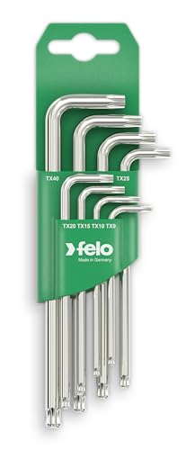 Felo Winkelschlüssel Satz 8-tlg. TORX Kugelkopf T 9 - T 40 Felo Winkelschlüssel Satz 8-tlg. TORX Kugelkopf T 9 - T 40 von Felo