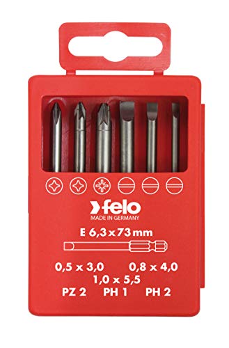 aginco 030 927 16 Profi Bit Set. 6 Bits Box Elektriker aginco 030 927 16 Profi Bit Set. 6 Bits Box Elektriker von Felo