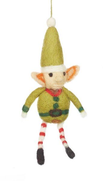 felt so good Elfen Weihnachtsanhänger aus Filz felt so good Elfen Weihnachtsanhänger aus Filz von Felt So Good
