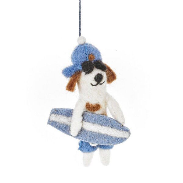 felt so good Surfer Dog aus Filz felt so good Surfer Dog aus Filz von Felt So Good