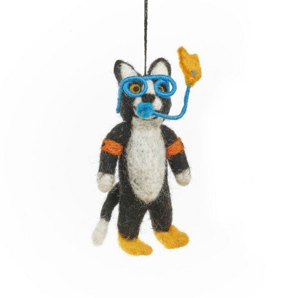 felt so good Taucher Katze aus Filz felt so good Taucher Katze aus Filz von Felt So Good