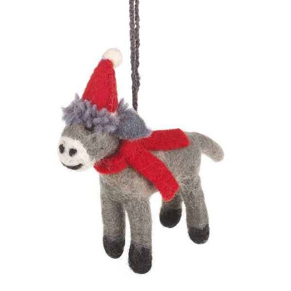 felt so good Weihnachts-Esel aus Filz von Felt So Good