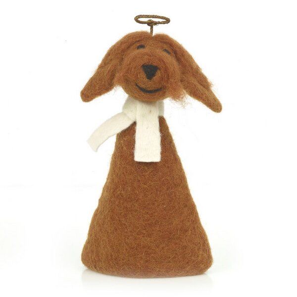 felt so good Weihnachtsbaumspitze Hund Cockapoo aus Filz von Felt So Good