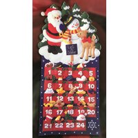 Filz Weihnachts-Adventskalender von FeltFunByDunne
