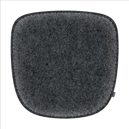 Feltd. Eco Filz Kissen geeignet für Armchair Stühle wie DAW,DAX,DAR,RAR - Comfort mit Antirutschbeschichtung (Shadow) von Feltd.