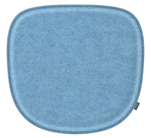 Feltd. Eco Filz Kissen geeignet für Hay - 13eighty Chair - 29 Farben - optional inkl. Antirutsch und gepolstert (lichtblau) von Feltd.