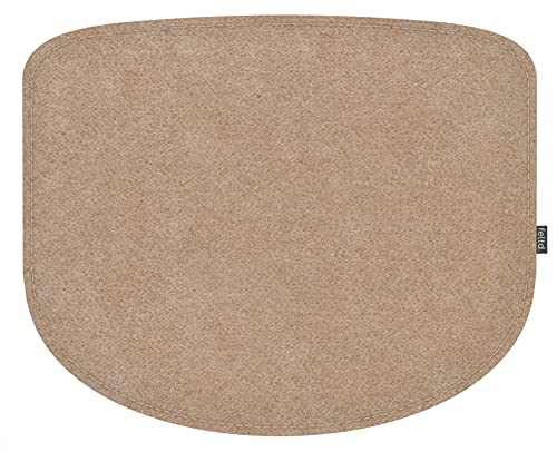 Feltd. Eco Filz Kissen geeignet für Hay - Modell J77-29 Farben - optional inkl. Antirutsch und gepolstert! (Sand) von Feltd.