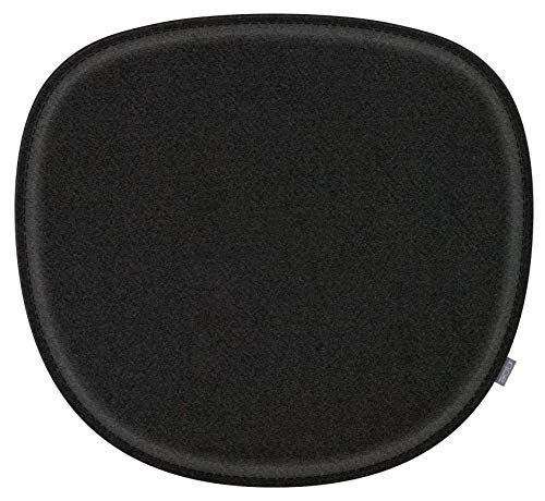 Feltd. Eco Filz Kissen geeignet für Hay - Neu Chair 13-29 Farben - optional inkl. Antirutsch und gepolstert! (schwarz) von Feltd.