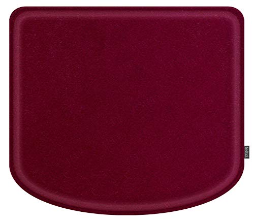 Feltd. Eco Filz Kissen geeignet für IKEA Tobias - 29 Farben - optional inkl. Antirutsch und gepolstert! (Bordeaux) von Feltd.