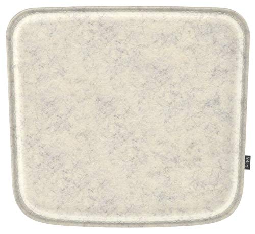 Feltd. Eco Filz Kissen geeignet für Muuto - Fiber Armchair - 29 Farben - optional inkl. Antirutsch und gepolstert (Natur) von Feltd.