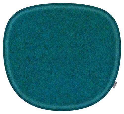 Feltd. Eco Filz Kissen geeignet für Verner Panton Chair - 29 Farben - optional inkl. Antirutsch und gepolstert! (Petrol) von Feltd.