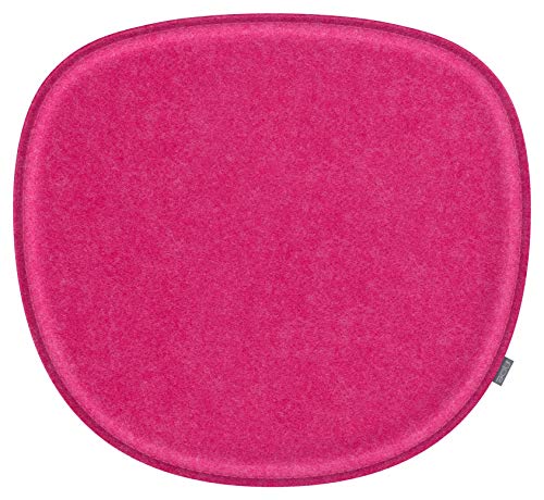 Feltd. Eco Filz Kissen geeignet für Verner Panton Chair - 29 Farben - optional inkl. Antirutsch und gepolstert! (pink) von Feltd.