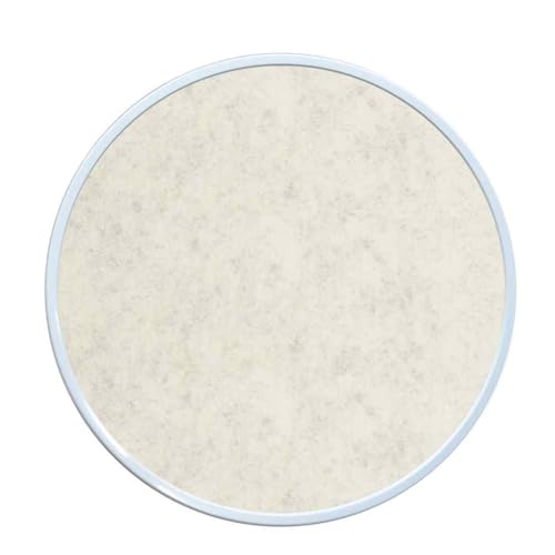 Feltd. Eco Filzauflage geeignet für Kartell Componibili Container Nachttisch rund Unterlage (Linen, 40cm) von Feltd.