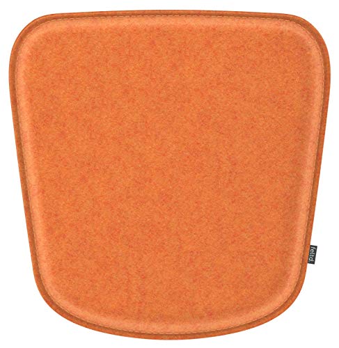 Feltd.Eco Filz Kissen geeignet für IKEA Fanbyn (mit und ohne Armlehne) - 29 Farben - optional gepolstert und mit Antirutsch! (orange) von Feltd.