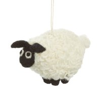 Nadel Gefilzte Wolle Schwarze Schaf-Hängende Dekoration Umweltfreundliche Verzierung Nadel Gefilzte Wolle Schwarze Schaf-Hängende Dekoration Umweltfreundliche Verzierung von Feltsogoodltd