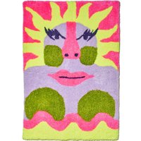 Getufteter Tiki-Drag Queen-Wandkunst, Teppich, Neonkunst, Wandbehang von FemWorldShop
