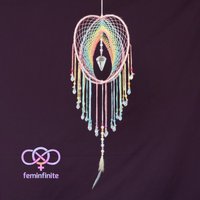 Pastellfarbener Regenbogen Traumfänger Mit Bergkristall - 18cm Pastellfarbener Regenbogen Traumfänger Mit Bergkristall - 18cm von Feminfinite