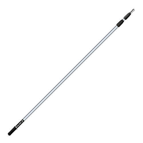 FenWi 4m Profi Alu Teleskopstange - stufenlos von 158 bis 410 cm Verstellbarer Aluminium Teleskopstiel (400cm Teleskopstab) von FenWi