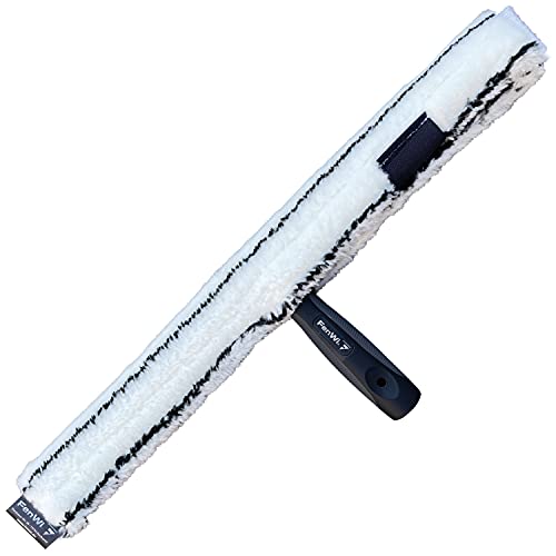 FenWi Profi Fensterwischer breit / 50cm Mikrofaser Einwascher mit Wischergriff und 45cm Alu T-Träger/Profi Fensterputz Ausrüstung für breite Flächen und zur Glasreinigung FenWi Profi Fensterwischer breit / 50cm Mikrofaser Einwascher mit Wischergriff und 45cm Alu T-Träger/Profi Fensterputz Ausrüstung für breite Flächen und zur Glasreinigung von FenWi