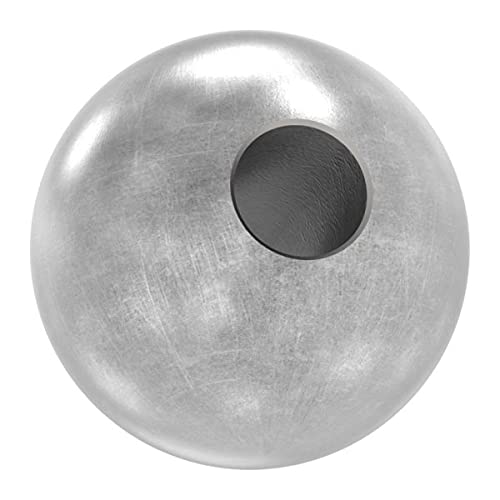 Fenau | Annietkugel | Ø 16 mm Kopf | Ø 5 mm Bohrung | Stahl S235JR, roh von Fenau
