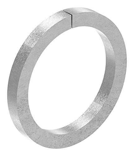 Fenau | Ring | Material: 12x12 mm | Außen-Ø 115 mm | Stahl S235JR, roh| Zaunelemente/Elemente für Treppengeländer aus Schmiedeeisen/Stahl - Fenstergitter von Fenau