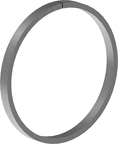 Fenau | Ring | Material: 12x6 mm | Außen-Ø130 mm | Stahl S235JR, roh| Zaunelemente/Elemente für Treppengeländer aus Schmiedeeisen/Stahl - Fenstergitter von Fenau