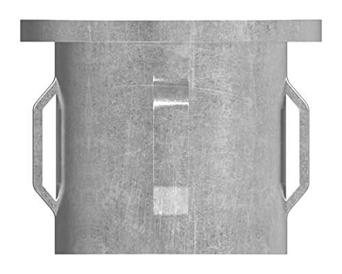 Fenau | Stahlstopfen flach | mit M8 | für Rundrohr Ø 33,7x1,8-2,2 mm | Stahl S235JR, roh von Fenau