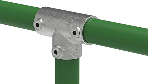 Fenau | T-Verbinder/T-Stück, Rohrverbinder, lang, 90-Grad, Ø 26,9 mm / ¾", Temperguss galvanisiert, feuerverzinkt, inkl. Schrauben Fenau | T-Verbinder/T-Stück, Rohrverbinder, lang, 90-Grad, Ø 26,9 mm / ¾", Temperguss galvanisiert, feuerverzinkt, inkl. Schrauben von Fenau