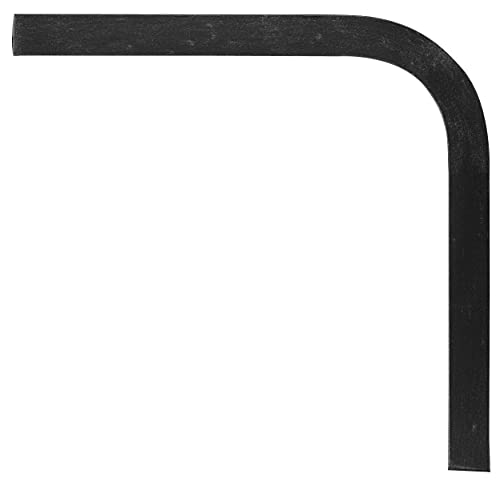 Fenau | Untergurt-Bogen 90° | Material: 25x8 mm | glatt | Stahl (Roh) S235JR | Handlauf aus Schmiedeeisen für Treppengeländer/Balkongeländer von Fenau