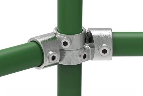 Fenau | Winkel-Gelenk, 85-135°, Rohrverbinder, beidseitig verstellbar, Ø 26,9 mm, Temperguss galvanisiert, feuerverzinkt, inkl. Schrauben Fenau | Winkel-Gelenk, 85-135°, Rohrverbinder, beidseitig verstellbar, Ø 26,9 mm, Temperguss galvanisiert, feuerverzinkt, inkl. Schrauben von Fenau