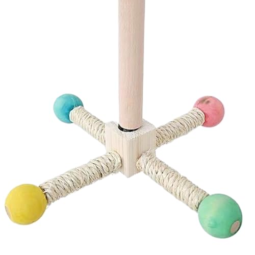 Fenayuu Vogelkäfig Spielzeug | Vogelspielzeug Holz Sitzrad - Stand Drehend Interaktiv Nager Für Wellensittiche Nymphensittiche Kanarienvögel Haustiere Fenayuu Vogelkäfig Spielzeug | Vogelspielzeug Holz Sitzrad - Stand Drehend Interaktiv Nager Für Wellensittiche Nymphensittiche Kanarienvögel Haustiere von Fenayuu