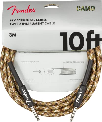 PRO 10 INST CABLE DSRT CAMO von Fender