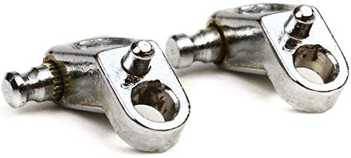 Fender FENSTRINGGUIDES String Guides Set American Standard Chrom, 2 Stück, Chrome von Fender