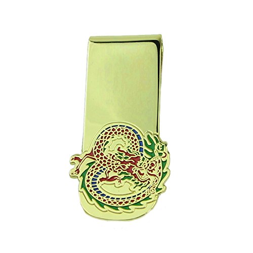 Colorful Dragon Geld Clip von Feng Shui Import