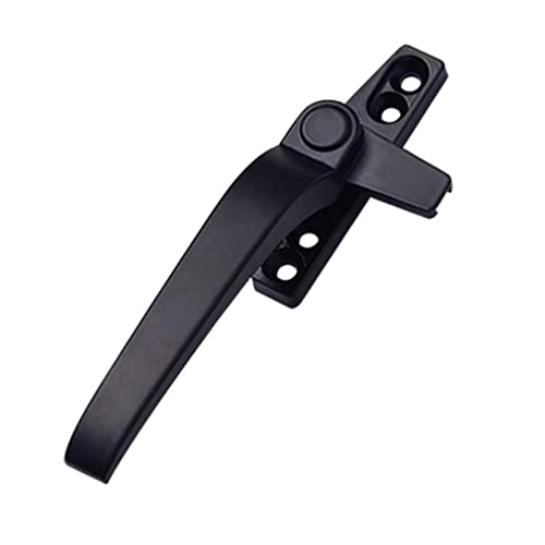 Universal-Fenstergriffe, Ersatz für Rechts- und Linkshänder, mit Sicherheitsschlössern, für Fenster und Schiebetüren, Hardware (Schwarz Links) von FengQingHuaGG