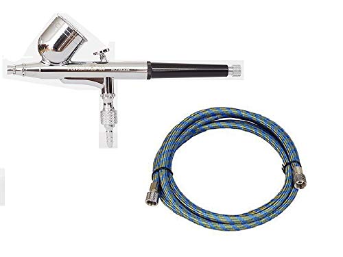 Airbrush Fengda FE-130 0,3 mm mit Gewebe-Luftschlauch Fengda 1,80 m Anschluss 1/8-1/8 von Fengda