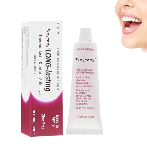 Fengyang® Thermoplastischer Zahnprothesenkleber, Klebstoff Zur Befestigung Von Prothesen, Sicherer Zahnprothesenkleber, Thermoplastic Adhesive for Denture von Fengyang