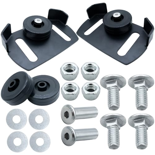 Fenhaliny Universal Rollschuhe 490-241-0038 kompatibel mit MTD Craf-stman Husq-Varna, passend für zweistufige Schneefräse (2er-Set) von Fenhaliny