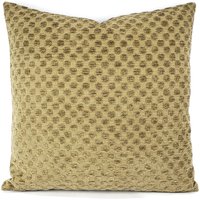 Braune Punkte Chenille Kissenhülle - 50 X cm Dunkel Beige Kissenbezug von FeniasHomeDecor