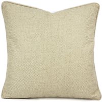 Champagner-Creme-Korbweberei Mit Self-Welt Kissenbezug - 50 X cm Silber Und Creme Textur Akzent Kissenhülle von FeniasHomeDecor