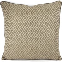 Taupe Braune Laubarbeit Mit Kordel Kissenbezug - 50 X cm Braun Und Bronze von FeniasHomeDecor