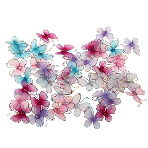 FENICAL Gemischte Farbe Strumpf Schmetterlinge Hochzeit Party Dekor von Fenical