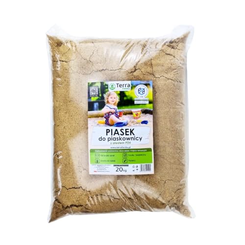 Feniks Spielsand 20kg | Quarz Sand für Sandkasten | Kinder Spielsand | Dekosand von Feniks Eco Firelighters