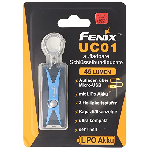 FENIX UC01 LED Schlüsselbundleuchte - Gehäuse Blau FENIX UC01 LED Schlüsselbundleuchte - Gehäuse Blau von Fenix