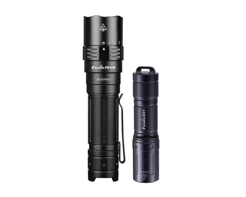 Fenix LED Taschenlampe PD40R V2.0 LED Taschenlampe 3000 Lumen + E01 V2.0 von Fenix