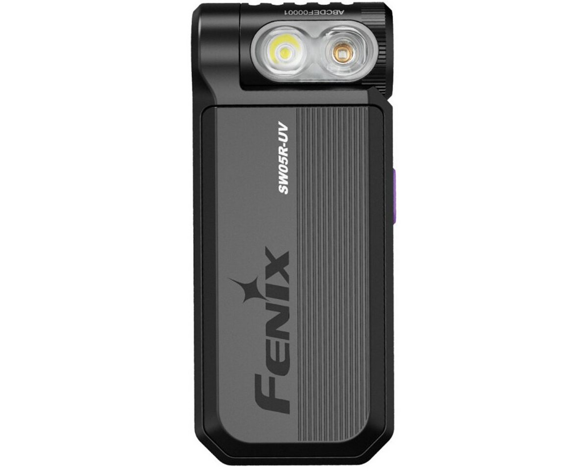 Fenix LED Taschenlampe SW05R-UV 150 Lumen - LED-Taschenlampe mit Clip Schwarz Fenix LED Taschenlampe SW05R-UV 150 Lumen - LED-Taschenlampe mit Clip Schwarz von Fenix